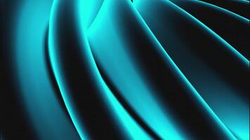 animação do comovente onda dobras. Projeto. lindo seda ondas dentro comovente fluxo. 3d tecido ondas comovente dentro corrente video