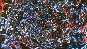 Moving liquid mass, toxic, poisonous substance. Motion. Science concept, alien life form with unknown texture. video