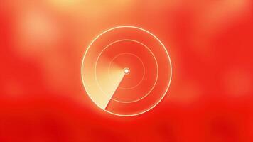 Digital radar HUD elements. Motion. Abstract animation navigation interface. video