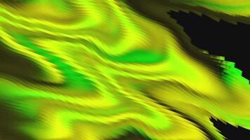 Moving waves of colorful cyber interference. Motion. Colorful ripples of moving 3d waves. Colorful waves move in ripples on black background. Interference and noise video