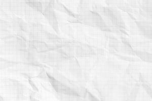 Crumpled graph paper background. Full frame template mock up photo