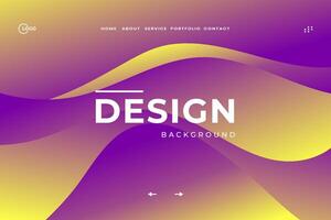 Modern Abstract Background with Purple and Yellow gradient color scheme. These backgrounds can be used for a variety of purposes, including websites, presentations, and marketing materials vector