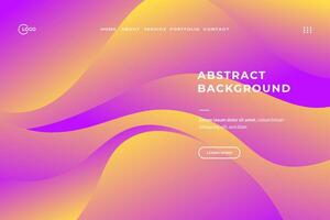 Modern Abstract Background with Purple and Yellow gradient color scheme. These backgrounds can be used for a variety of purposes, including websites, presentations, and marketing materials vector