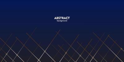 Gold and white dynamic lines texture, dark blue background. Modern futuristic simple dot pattern. vector