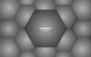 white papercut background. Abstract geometric layered background, Paper shapes textured with hexagon, eps 10. vector