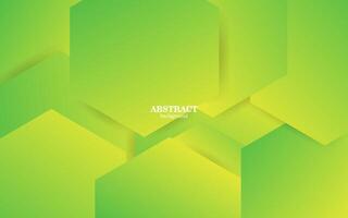 abstract green gradient hexagon shape decoration background, eps 10 vector