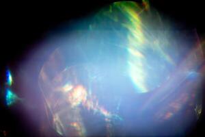 Multicolored highlights. for overlay to create a festive, vibrant effect photo