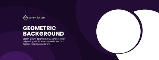 background design with gradient-colored geometric circle patterns, providing a modern and attractive look. good for presentation slides, web, landing page, banner, cover, home page vector