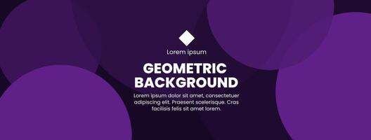 background design with gradient-colored geometric circle patterns, providing a modern and attractive look. good for presentation slides, web, landing page, banner, cover, home page vector