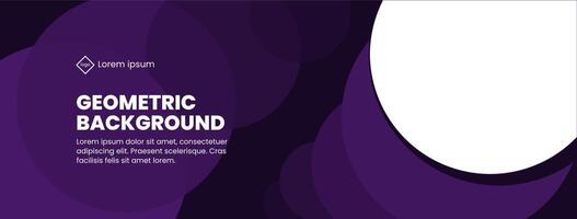background design with gradient-colored geometric circle patterns, providing a modern and attractive look. good for presentation slides, web, landing page, banner, cover, home page vector