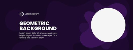 background design with gradient-colored geometric circle patterns, providing a modern and attractive look. good for presentation slides, web, landing page, banner, cover, home page vector