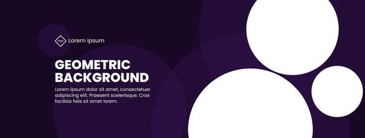 background design with gradient-colored geometric circle patterns, providing a modern and attractive look. good for presentation slides, web, landing page, banner, cover, home page vector