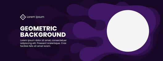 background design with gradient-colored geometric circle patterns, providing a modern and attractive look. good for presentation slides, web, landing page, banner, cover, home page vector