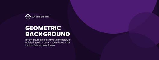 background design with gradient-colored geometric circle patterns, providing a modern and attractive look. good for presentation slides, web, landing page, banner, cover, home page vector