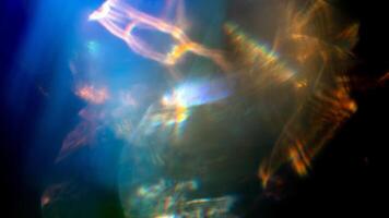 Multicolored highlights. for overlay to create a festive, vibrant effect photo