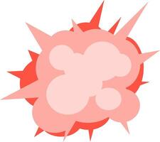 Cartoon bomb explosion. Dynamite explosions, danger explosive bomb detonation and atomic bombs cloud comics. Bomb dynamites detonators mobile game animation. Isolated vector