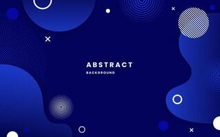 Abstract blue and black background. liquid dynamic shapes abstract composition. abstract gradient blue modern elegant design background. Illustration 10 eps. vector
