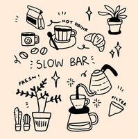 slow bar element design for templates. vector