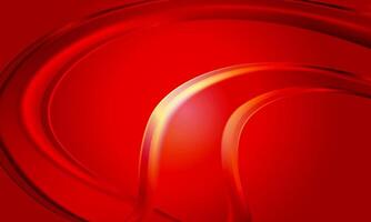 Red abstract background. wavy motion light. vector