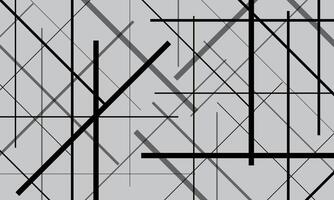 Random chaotic lines abstract geometric pattern. vector