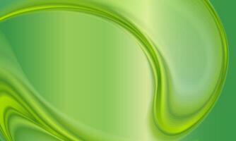Abstract soft green waving background with green element motion. vector