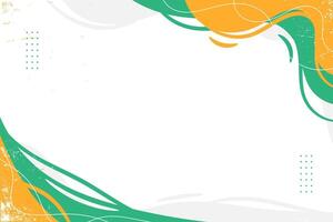 Abstract background with paint splash and grunge style vector