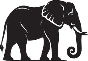 Illustration graphics of elephant iconIllustration graphics of elephant icon vector