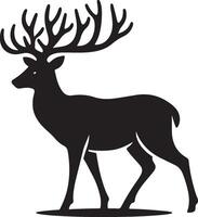 Explore the wild side of branding with our Deer Hunting Logo Design silhouette vector