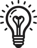 Lamp and rocket icon, launch, start-up and start-up, on a white background. vector