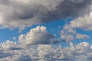 Summer blue sky cloud gradient light white background. 1 photo