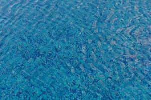 surface of blue swimming pool,background of water in swimming pool. 1 photo