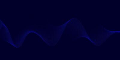 minimal background with blue flowing dots design vector
