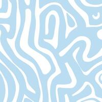 abstract hand drawn maze styled pattern design vector