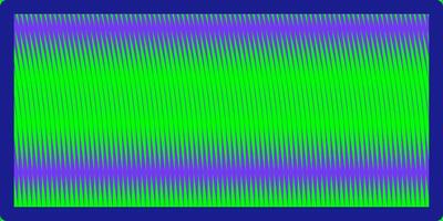blue and green screen with simple frame vector