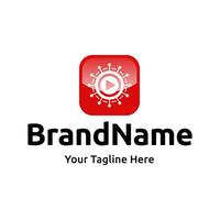 Set of Podcast or Radio Logo design using Microphone icon vector