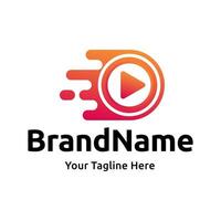 Set of Podcast or Radio Logo design using Microphone icon vector