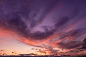 Sky with clouds during sunset. Nature. Clouds and blue sky. 1 photo