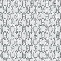 Seamless pattern with hand drawn, in scandinavian style Black and white outline background. Simple minimalistic background for web, pint, wallpaper, wrapping paper, textile, scrapbooking. vector