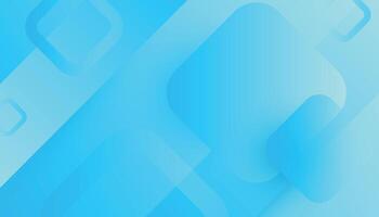 Abstract background with blue gradient square shape pattern. vector