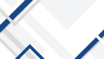 Modern abstract geometric blue and white background vector