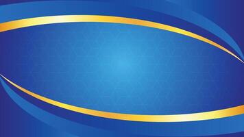 Abstract blue wave background vector