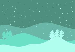 Winter background. Christmas background in flat style illustration vector