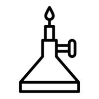 Burner Line Icons Design vector