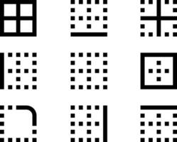 modern thin line icons. Outline isolated signs for mobile and web vector