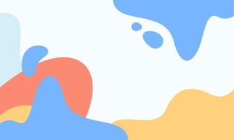 Colorful template banner with gradient color vector