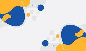 Colorful template banner with gradient color vector