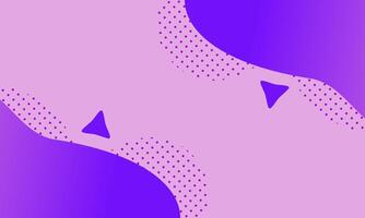 Colorful template banner with gradient color vector