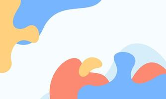 Colorful template banner with gradient color vector