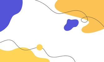 Colorful template banner with gradient color vector