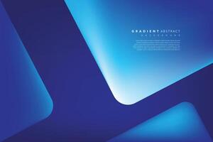 3d modern and abstract blue background template vector
